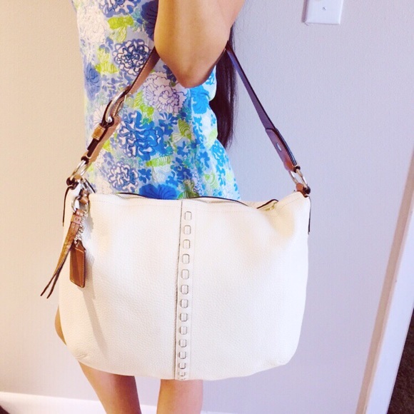 Coach Handbags - COACH Large Soho Pebbled Leather Hobo Bag